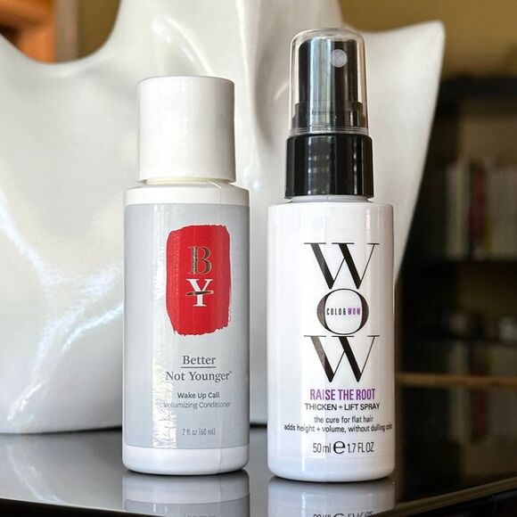 NEW Volumizing Hair Care Bundle Color WOW Raise the Root Spray & BNY Conditioner - Picture 6 of 10